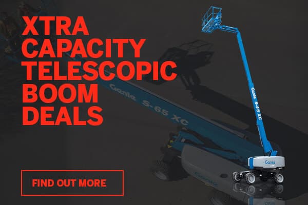 extra capacity access equipment - telescopic boom lift