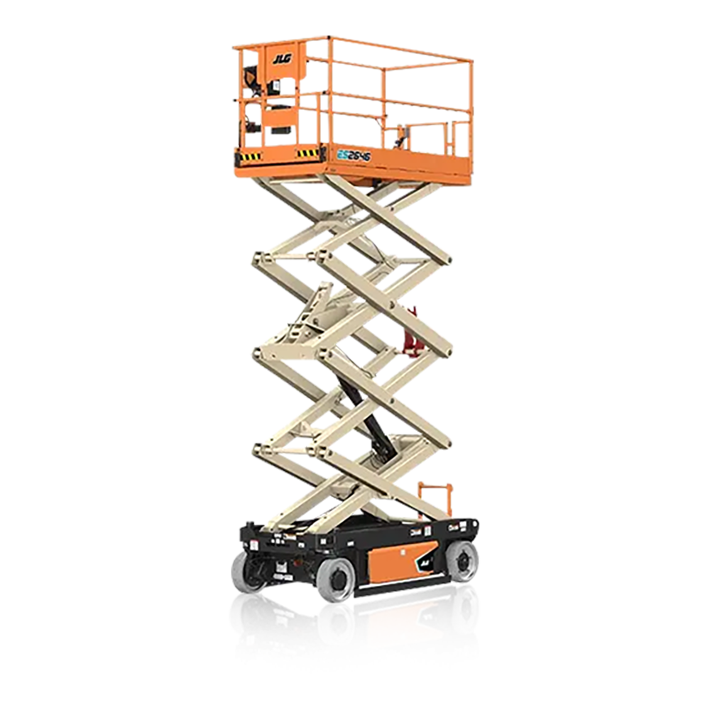 JLG ES2646 26FT Scissor Lift & Trailer Package