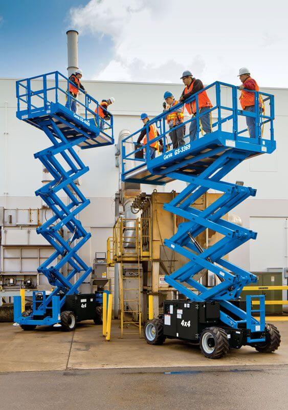 Genie GS-3369 RT Rough Terrain Scissor Lift - Image 4