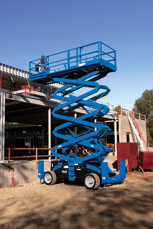 Genie GS-5390 RT Rough Terrain Scissor Lift - Image 3