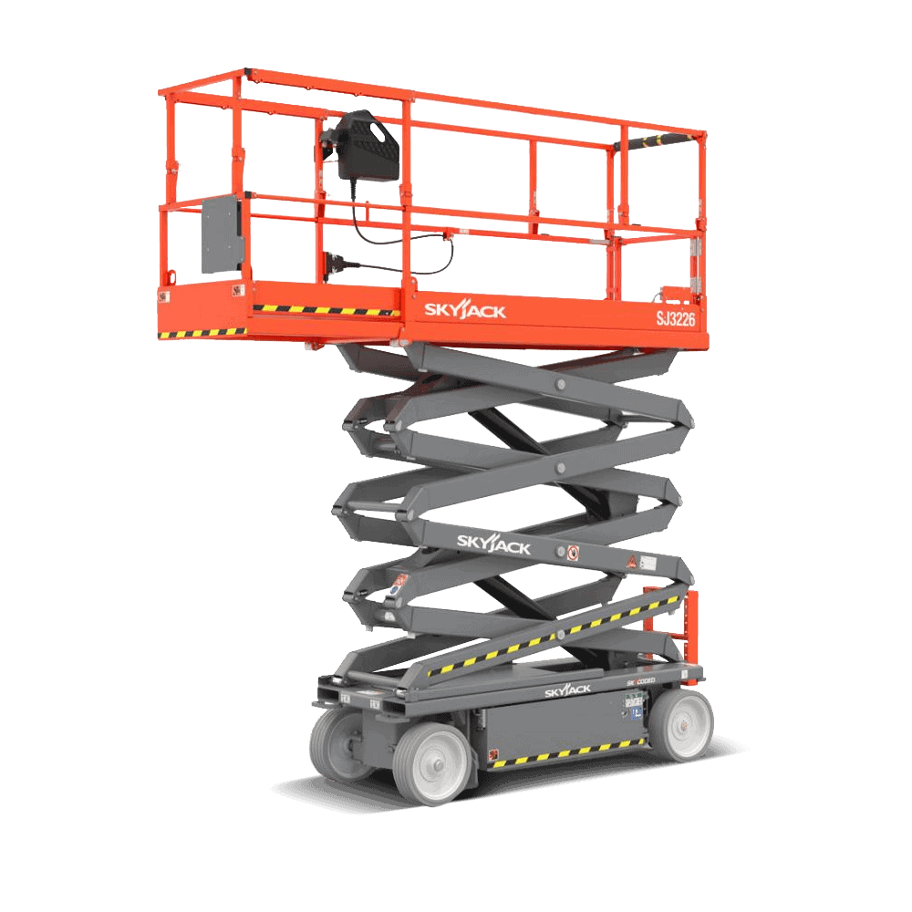 Skyjack SJ3226E Trailer Scissor Combo