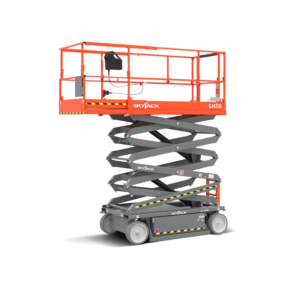 Skyjack SJ4726E Trailer Scissor Combo